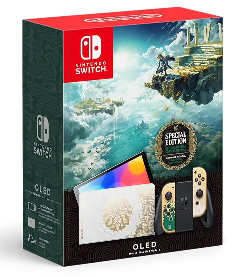 Nintendo Switch – OLED Model - The Legend of Zelda: Tears of the Kingdom Edition Nintendo Switch – OLED Model - The Legend of Zelda: Tears of the Kingdom Edition